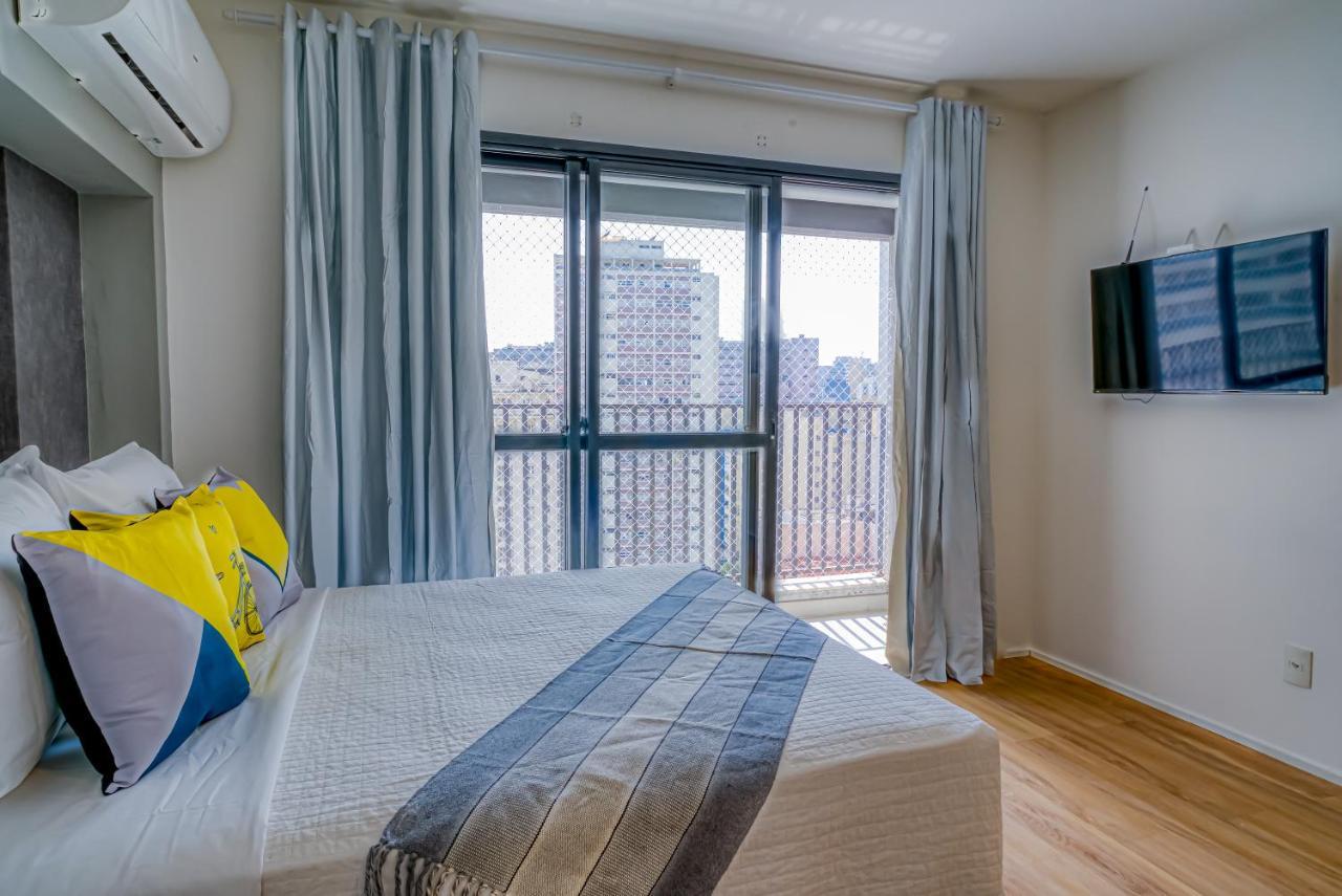 360 Suites Aurora Republica - Apartamentos Mobiliados São Paulo Luaran gambar
