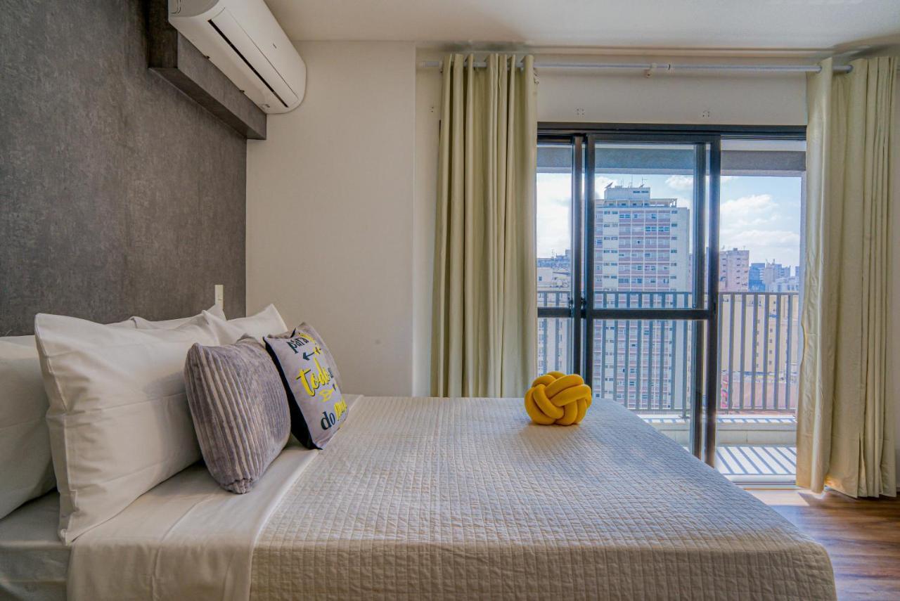 360 Suites Aurora Republica - Apartamentos Mobiliados São Paulo Luaran gambar