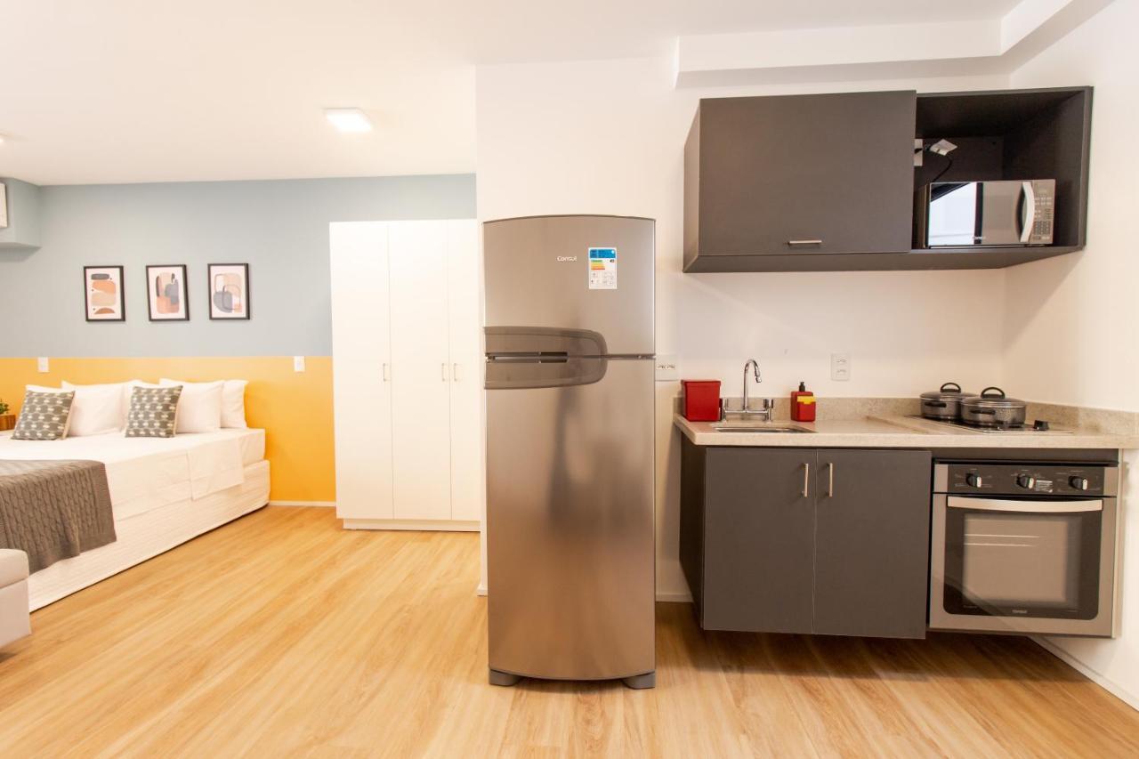 360 Suites Aurora Republica - Apartamentos Mobiliados São Paulo Luaran gambar