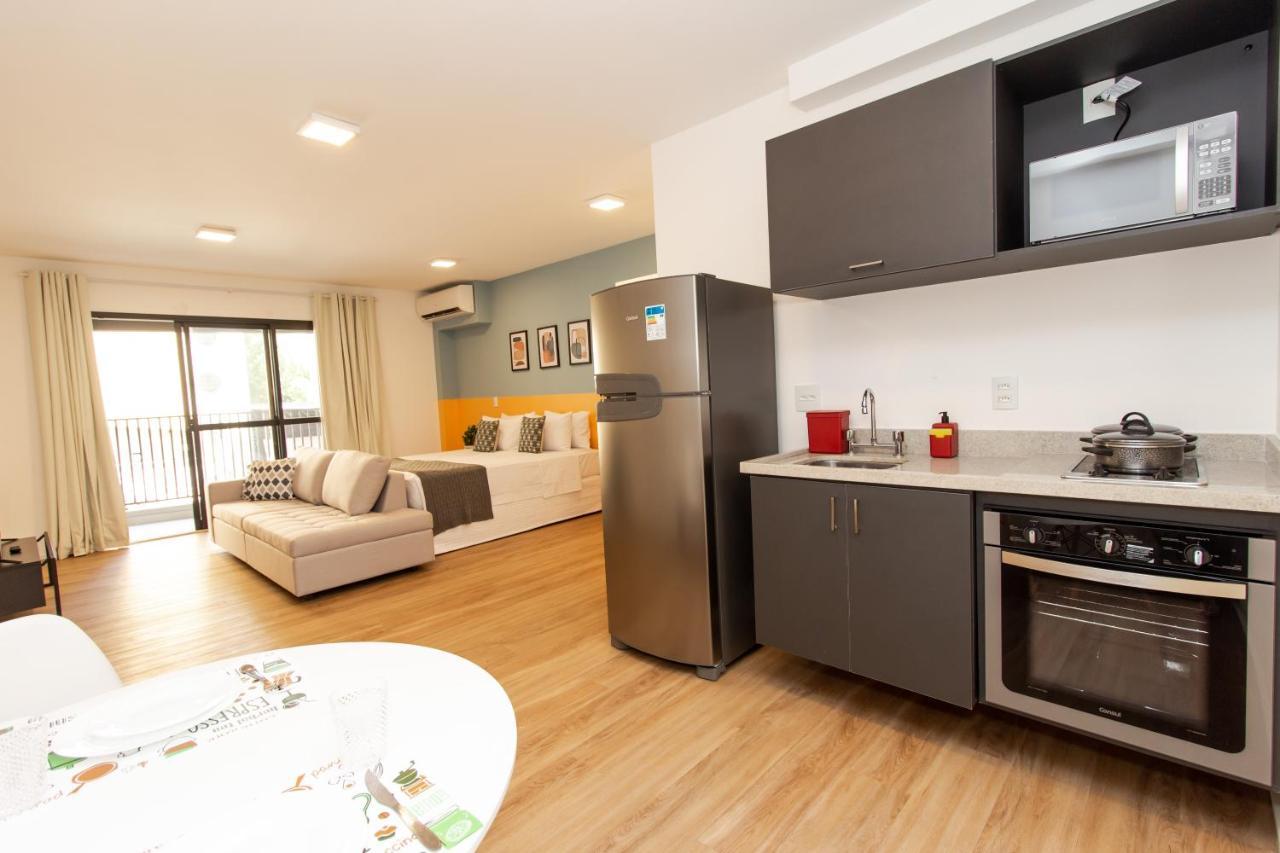 360 Suites Aurora Republica - Apartamentos Mobiliados São Paulo Luaran gambar